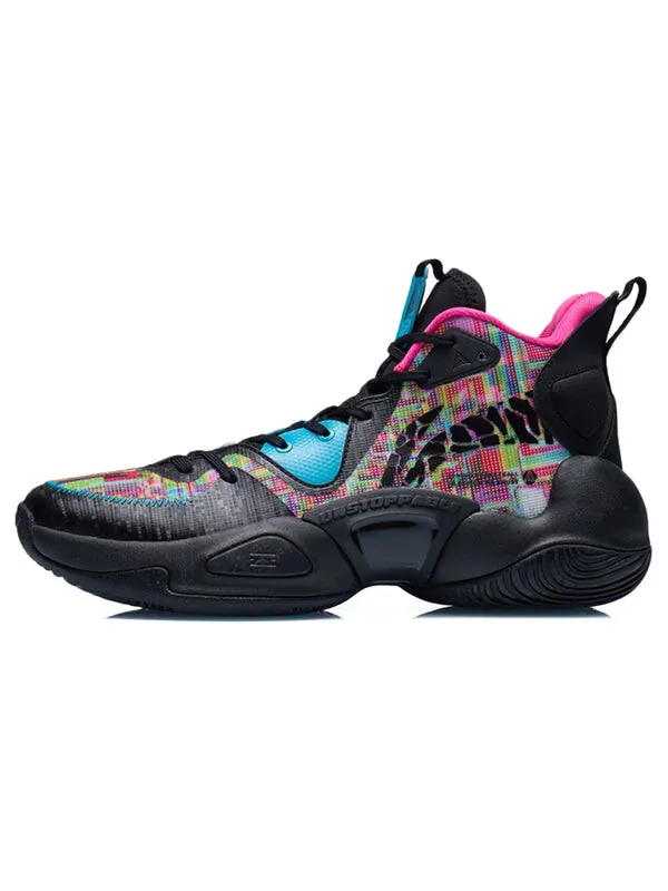 Кроссовки сила Li-Ning — изображение 2 из 4, черный/мульти