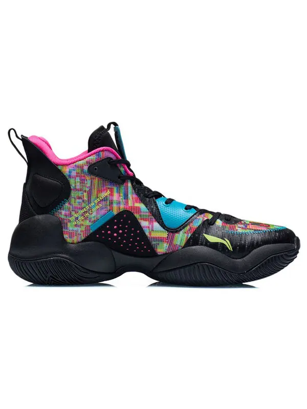Кроссовки сила Li-Ning — изображение 3 из 4, черный/мульти