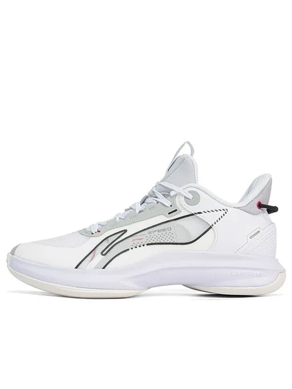 Кроссовки сверкающие середина Li-Ning — изображение 1 из 4, белый