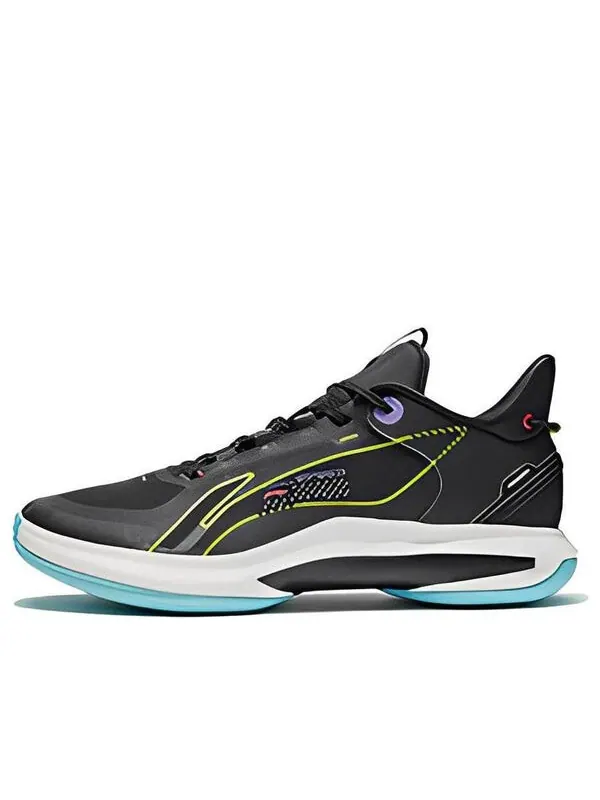 Кроссовки сверкающие середина Li-Ning — изображение 1 из 4, черный