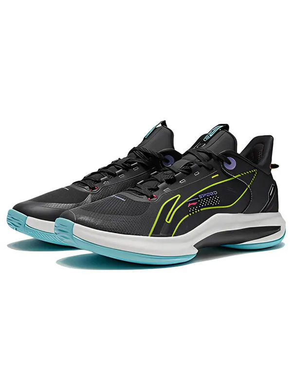 Кроссовки сверкающие середина Li-Ning — изображение 3 из 4, черный
