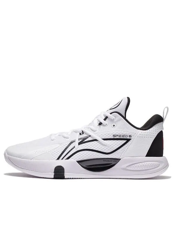 Кроссовки скорость 8 Li-Ning — изображение 1 из 4, белый/черный/серый