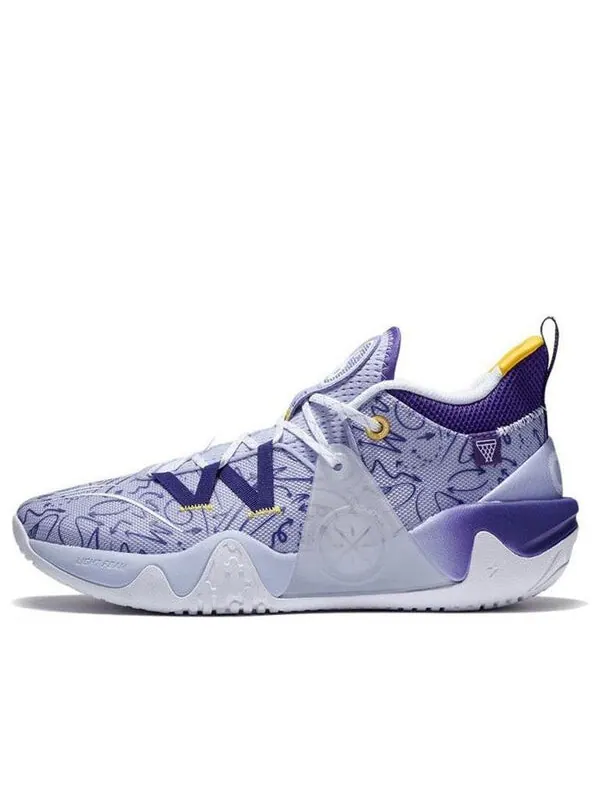 Кроссовки wade dlo ice blood angelo russell Li-Ning — изображение 1 из 4, фиолетовый