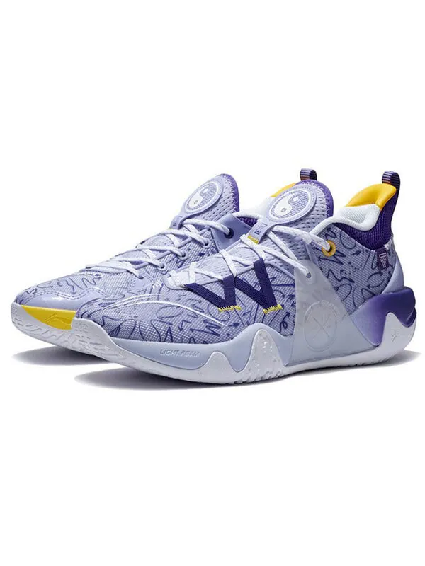 Кроссовки wade dlo ice blood angelo russell Li-Ning — изображение 3 из 4, фиолетовый