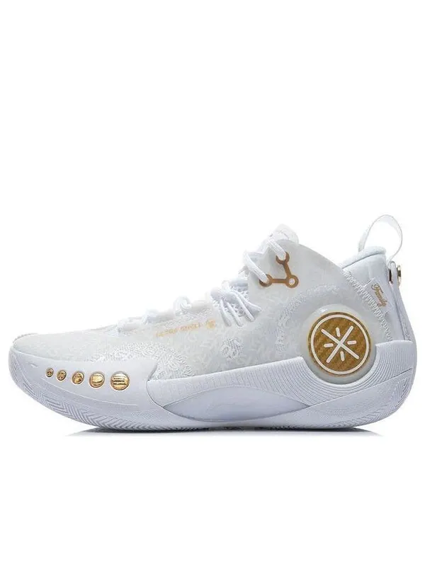 Кроссовки wade shadow 3 Li-Ning — изображение 1 из 4, белый/золотистый