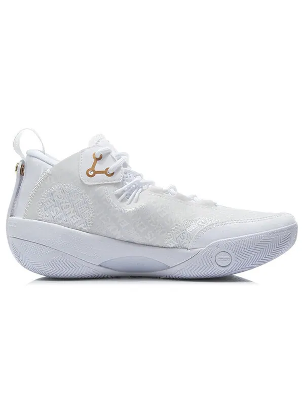 Кроссовки wade shadow 3 Li-Ning — изображение 2 из 4, белый/золотистый