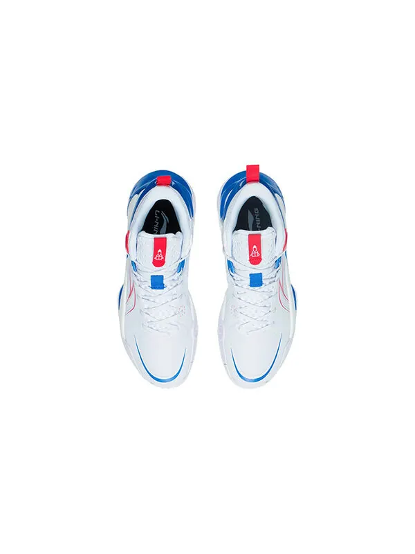 Кроссовки sonic 10 v1 низкие Li-Ning — изображение 4 из 4, белый/синий/красный