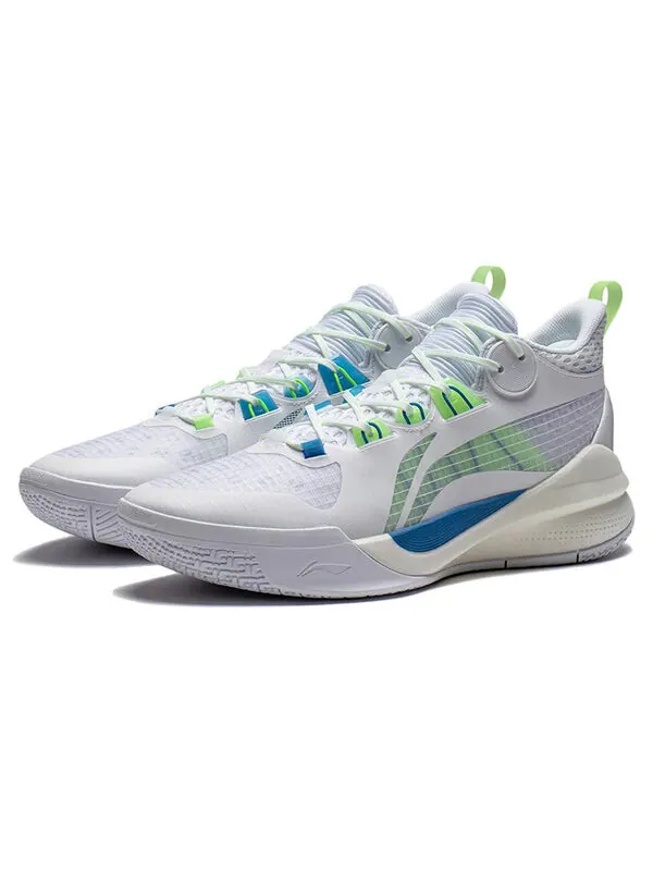 Кроссовки sonic 10 td team Li-Ning — изображение 3 из 4, белый/зеленый/синий