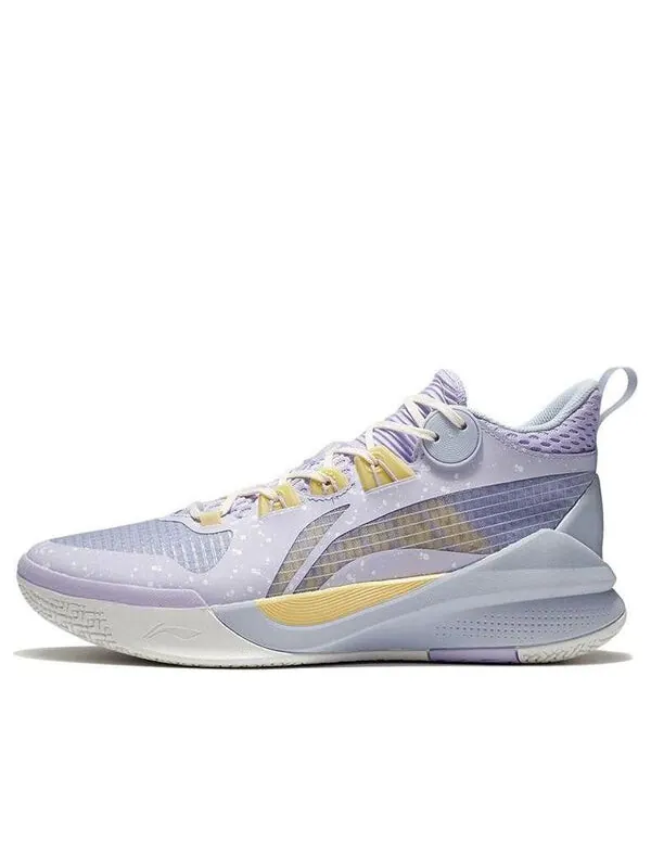 Кроссовки соник 10 команда Li-Ning — изображение 1 из 4, фиолетовый/бледный
