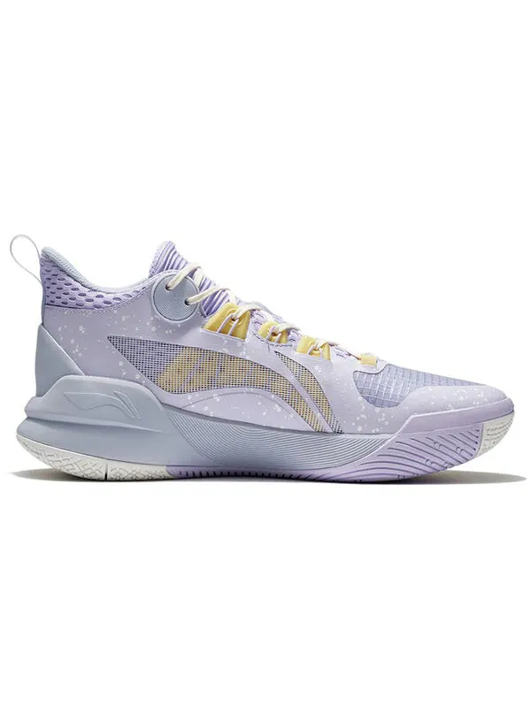 Кроссовки соник 10 команда Li-Ning — изображение 2 из 4, фиолетовый/бледный