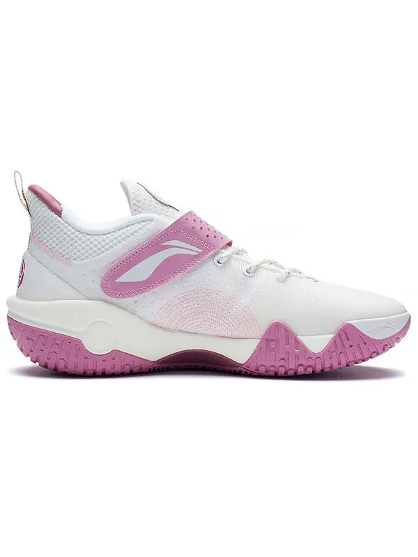 Кроссовки wade dlo ice blood v1.5 Li-Ning — изображение 2 из 4, белый/розовый