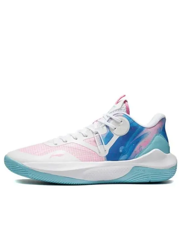 Кроссовки sonic 9 team low Li-Ning — изображение 1 из 4, белый/розовый