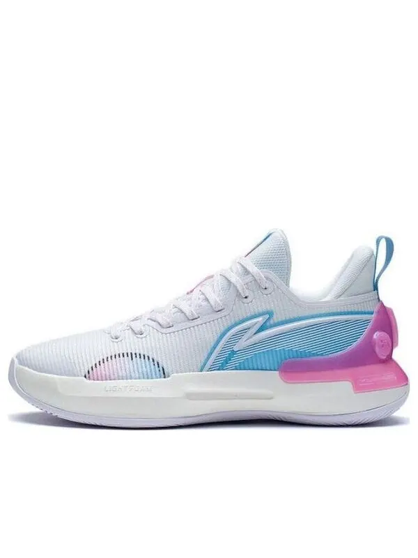Кроссовки yushuai retro на корте Li-Ning — изображение 1 из 4, белый/синий/розовый