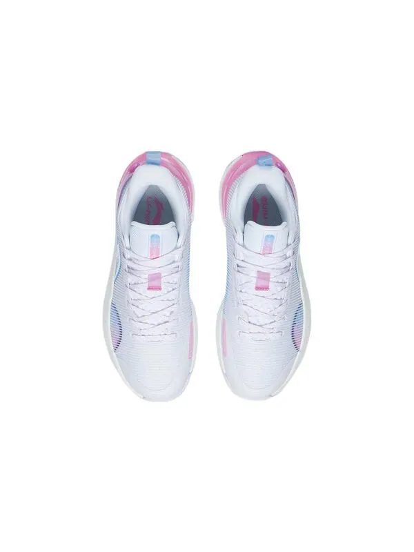 Кроссовки yushuai retro на корте Li-Ning — изображение 4 из 4, белый/синий/розовый