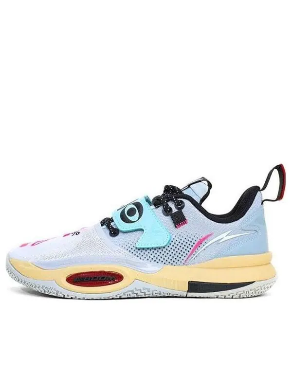 Кроссовки wade all city 10 v2 Li-Ning — изображение 1 из 4, синий/желтый/зеленый