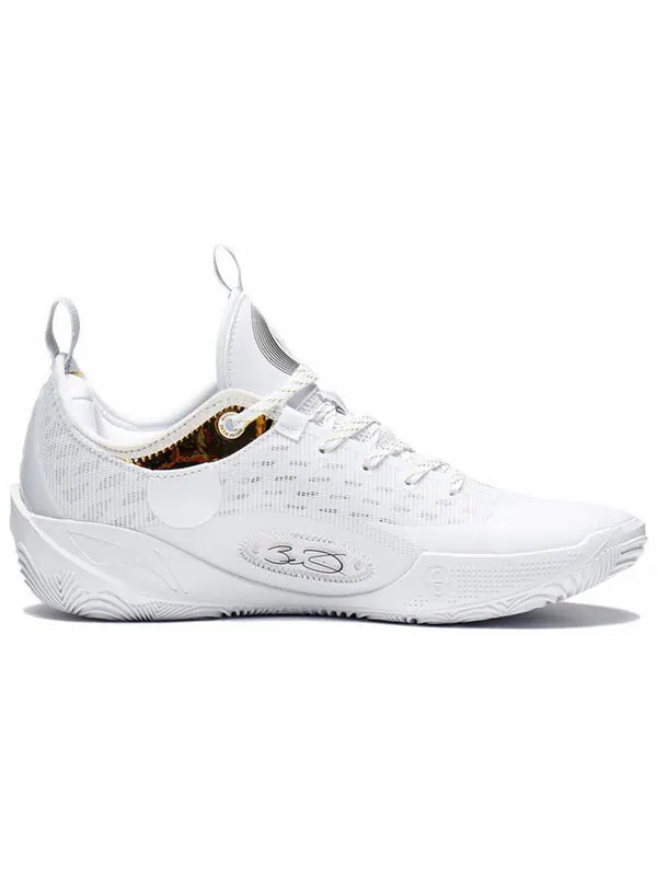 Кроссовки wade 808 2 Li-Ning — изображение 2 из 4, белый/золотистый