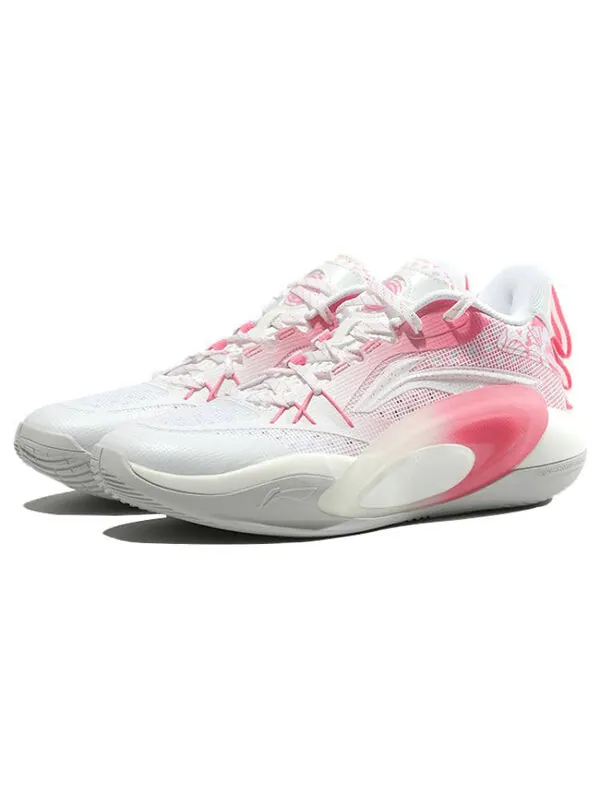 Кроссовки blast se mid Li-Ning — изображение 3 из 4, белый/розовый