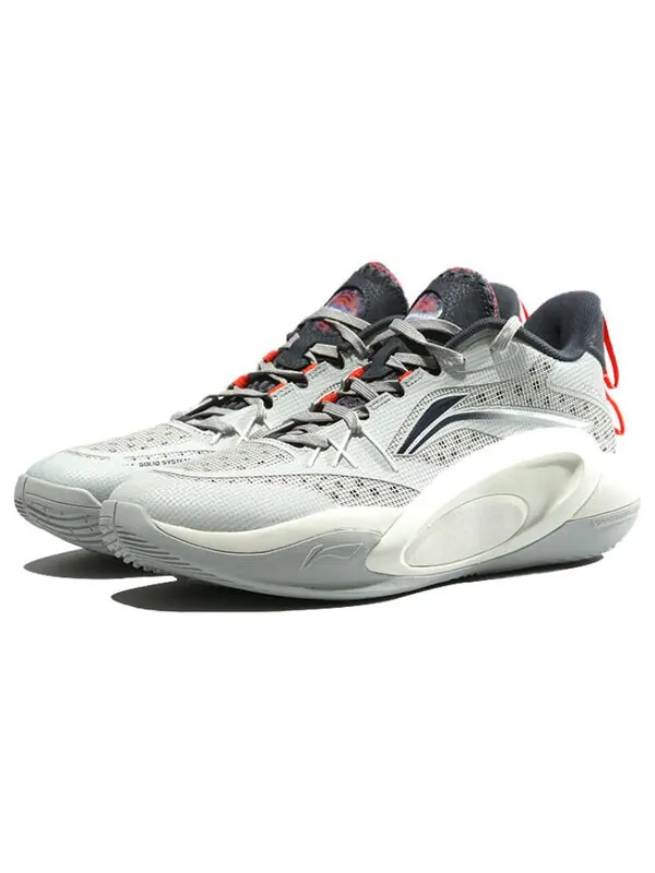 Кроссовки blast se mid Li-Ning — изображение 3 из 4, серый/белый