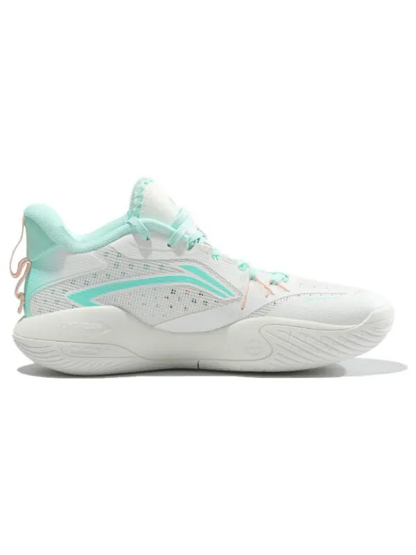 Кроссовки blast se mid Li-Ning — изображение 2 из 4, белый/зеленый