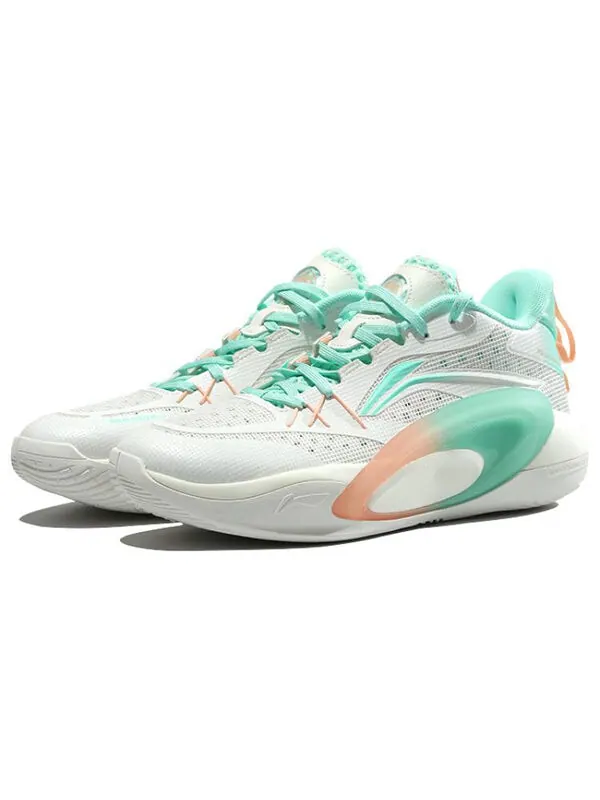 Кроссовки blast se mid Li-Ning — изображение 3 из 4, белый/зеленый