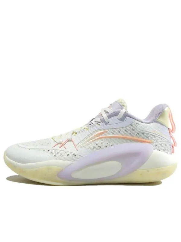 Кроссовки blast se mid Li-Ning — изображение 1 из 4, белый/желтый/фиолетовый