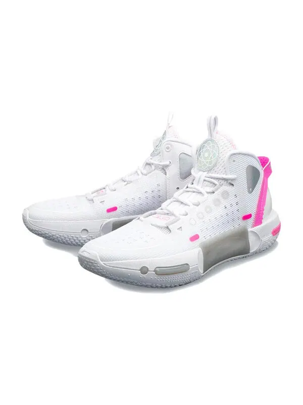 Кроссовки wade shadow 4 Li-Ning — изображение 2 из 4, белый/розовый