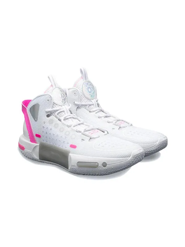 Кроссовки wade shadow 4 Li-Ning — изображение 3 из 4, белый/розовый