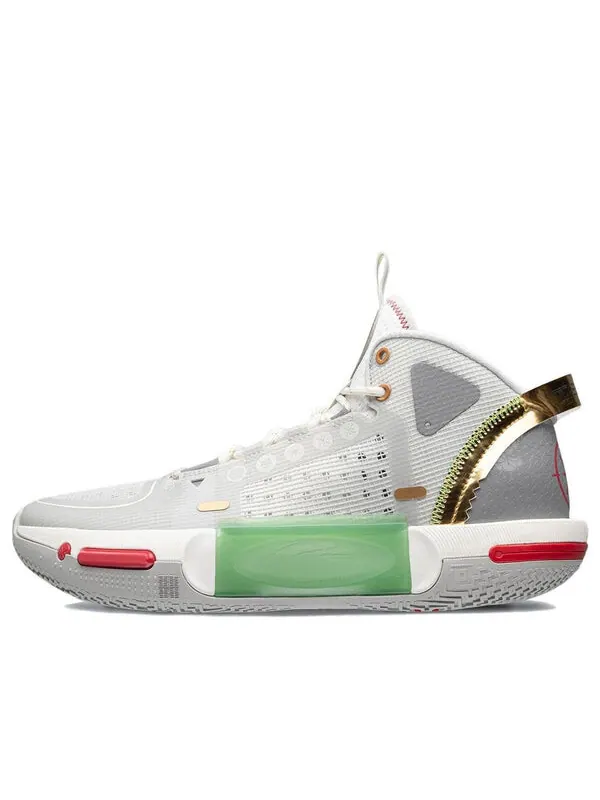 Кроссовки wade shadow 4 Li-Ning — изображение 1 из 4, белый/зеленый/золотистый