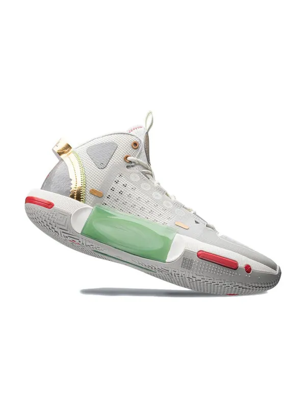Кроссовки wade shadow 4 Li-Ning — изображение 3 из 4, белый/зеленый/золотистый