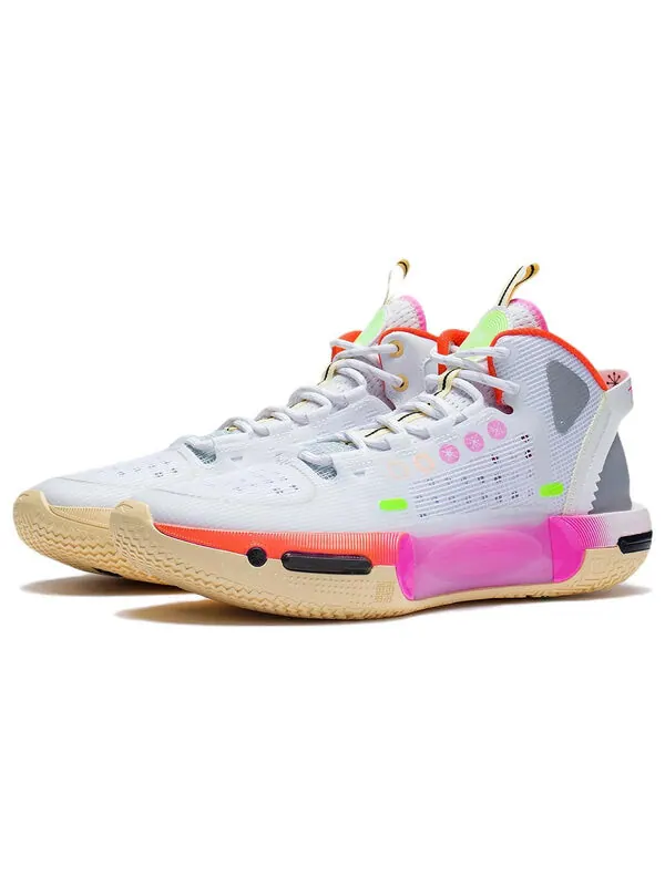 Кроссовки wade shadow 4 Li-Ning — изображение 2 из 4, белый/розовый