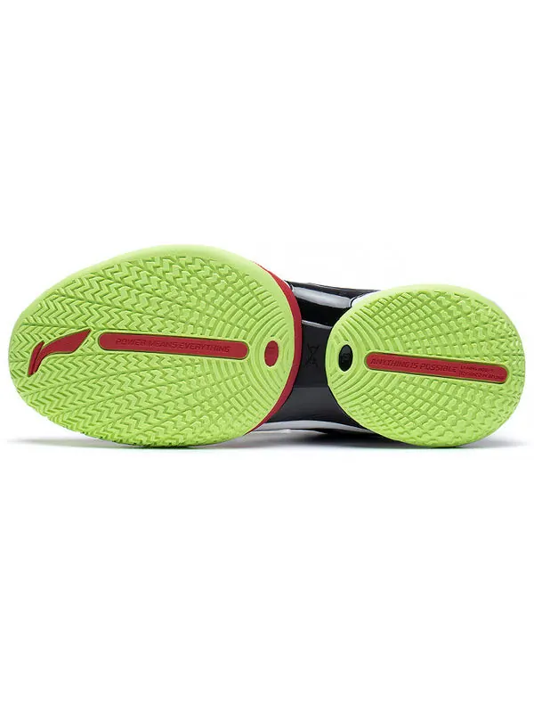 Кроссовки power 8 mid Li-Ning — изображение 4 из 4, черный/серый/зеленый