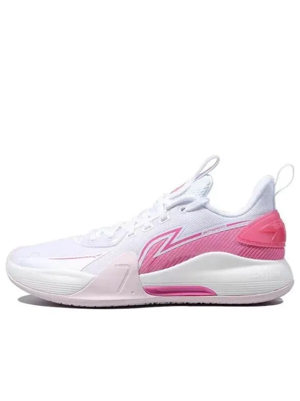 Кроссовки скорость 7 команда Li-Ning — изображение 1 из 2, белый/розовый