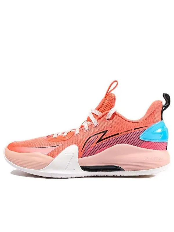 Кроссовки скорость 7 Li-Ning — изображение 1 из 4, оранжевый/синий/белый