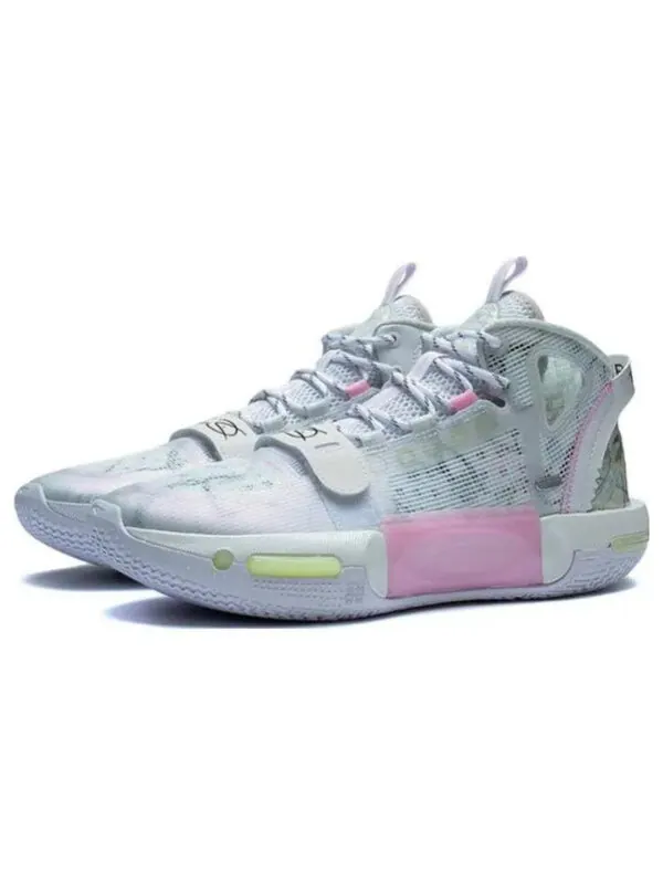 Кроссовки wade shadow 4 v2 Li-Ning — изображение 3 из 4, серый/белый/розовый