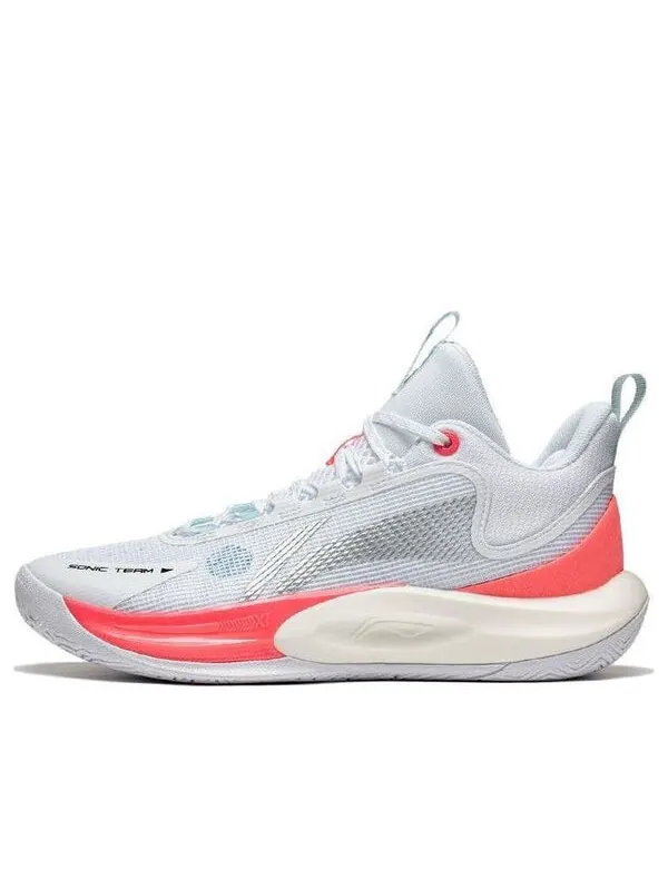 Кроссовки соник 11 команда Li-Ning — изображение 1 из 4, белый/оранжевый