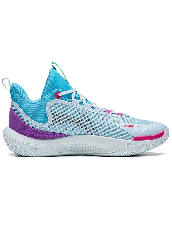 Кроссовки соник 11 команда Li-Ning — изображение 2 из 4, синий/фиолетовый