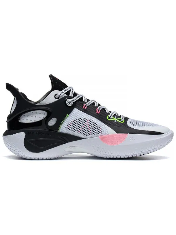 Кроссовки Li-Ning Wade Fission 8 'Panda' — изображение 2 из 3, белый/черный