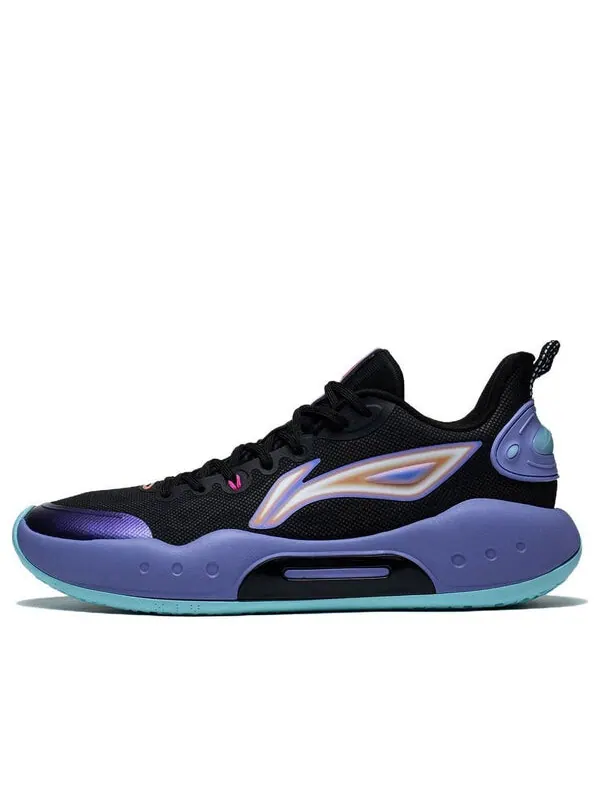 Кроссовки yushuai 17 команда Li-Ning — изображение 1 из 4, черный фиолетовый