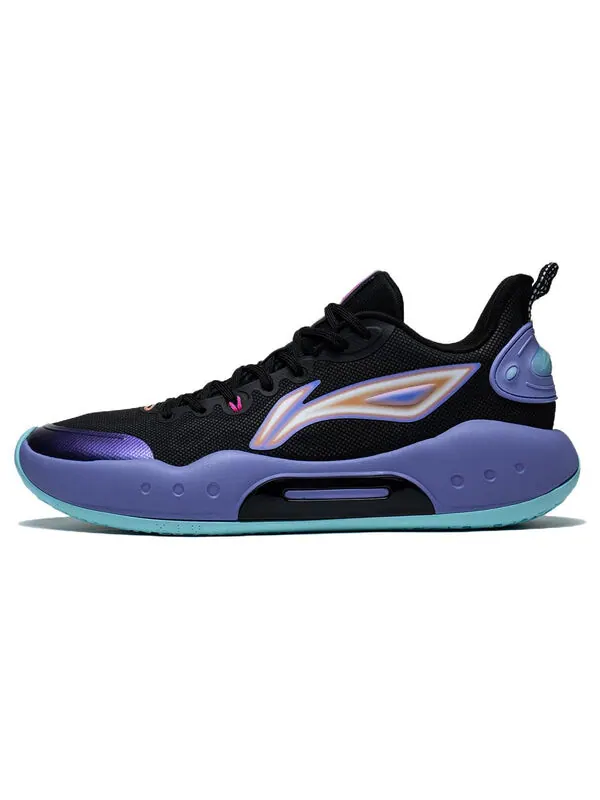 Кроссовки yushuai 17 команда Li-Ning — изображение 2 из 4, черный фиолетовый