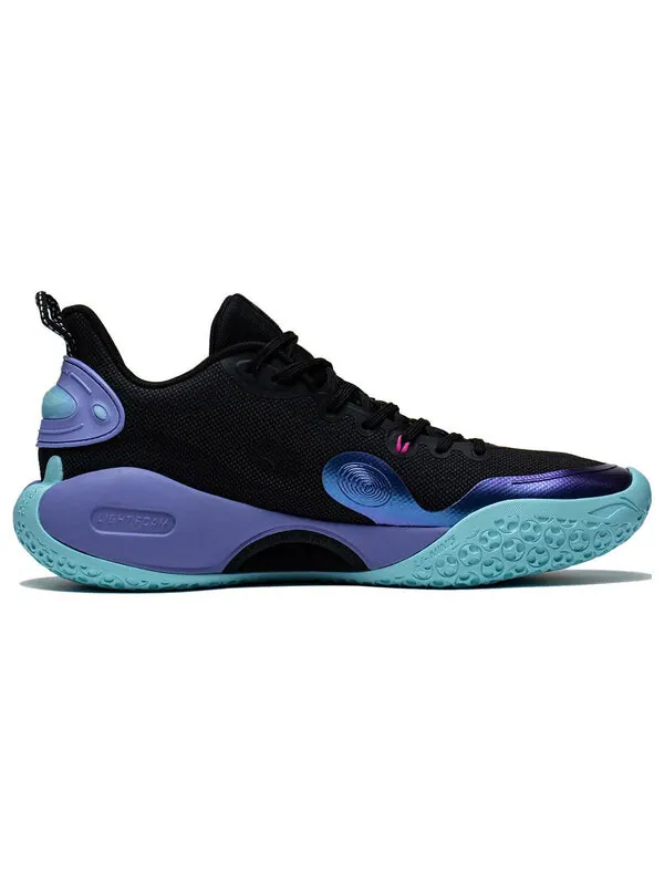 Кроссовки yushuai 17 команда Li-Ning — изображение 3 из 4, черный фиолетовый