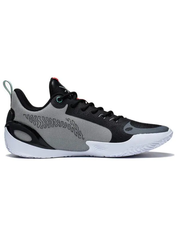 Кроссовки Li-Ning Wade 808 III 'Dark Flow' — изображение 2 из 4, черный/серый