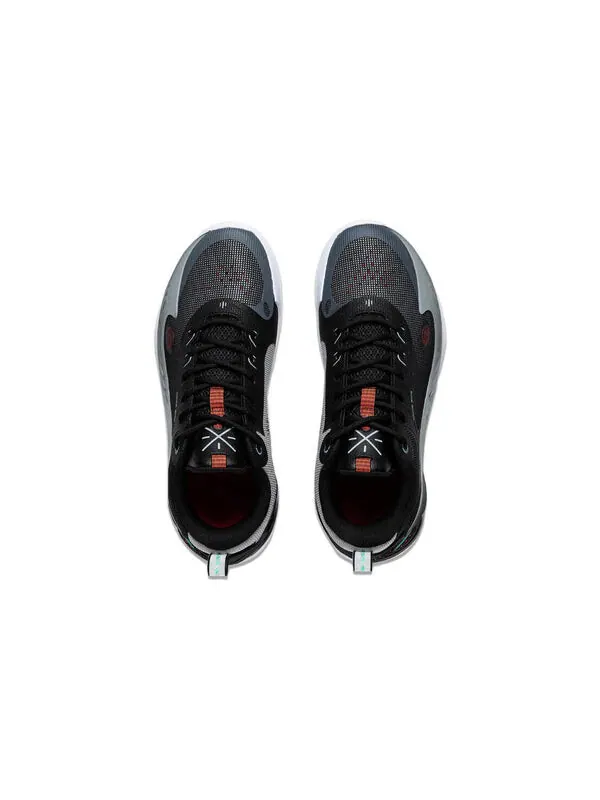 Кроссовки Li-Ning Wade 808 III 'Dark Flow' — изображение 4 из 4, черный/серый