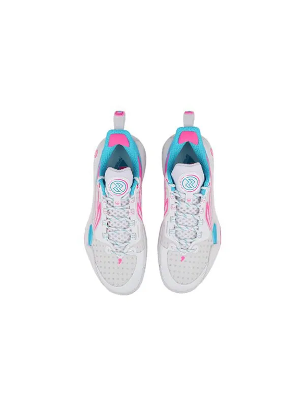 Кроссовки скорость 9 Li-Ning — изображение 3 из 4, белый/розовый/синий