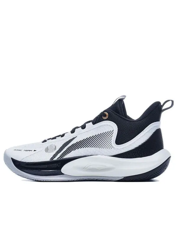 Кроссовки соник 11 команда Li-Ning — изображение 1 из 4, белый/черный