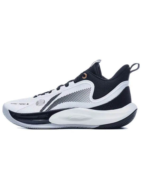 Кроссовки соник 11 команда Li-Ning — изображение 2 из 4, белый/черный