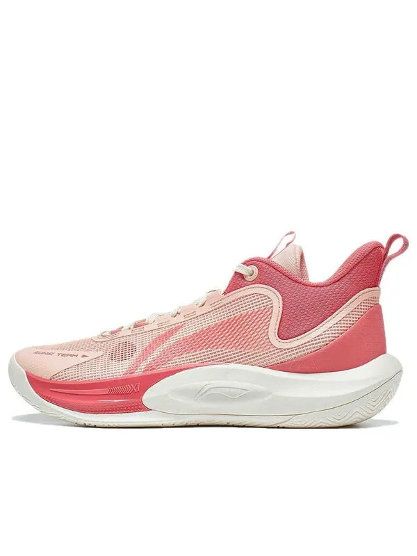 Кроссовки соник 11 команда Li-Ning — изображение 1 из 3, розовый/белый