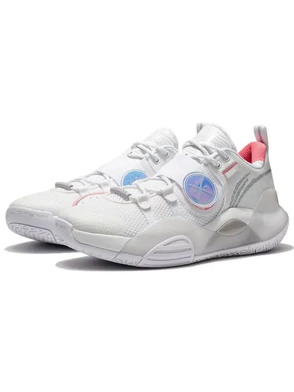 Кроссовки wade all city 8 lite Li-Ning — изображение 3 из 4, белый/синий/фиолетовый