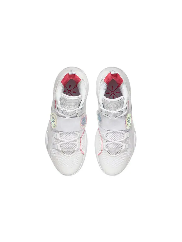 Кроссовки wade all city 8 lite Li-Ning — изображение 4 из 4, белый/синий/фиолетовый