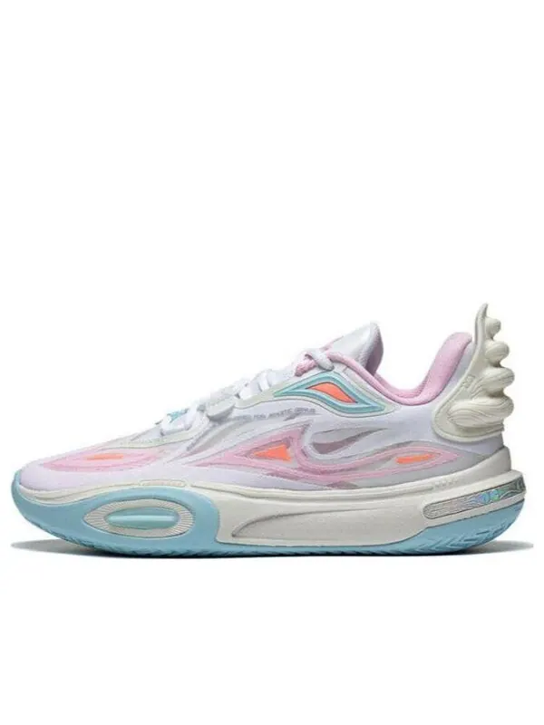 Кроссовки (GS) Li-Ning Wade All City 11 V2 'Family Love' — изображение 1 из 4, белый/розовый/синий