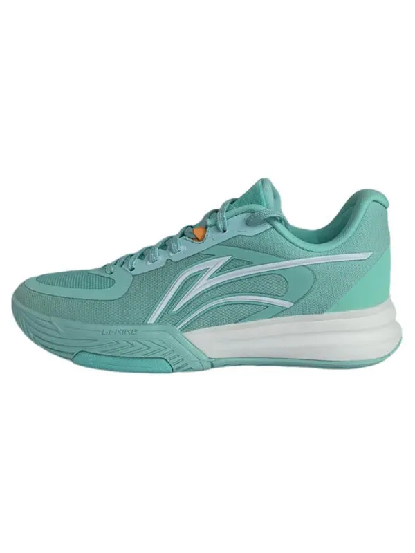 Кроссовки Shining 3 низкие баскетбольные кроссовки Li-Ning — изображение 2 из 4, голубой зеленый